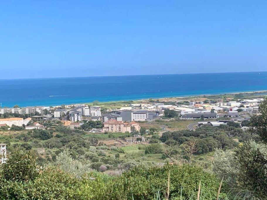 Logement Entier Vue Mer Bastia  Exteriér fotografie